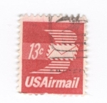 Stamps United States -  Correo aereo