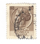 Sellos de Europa - Italia -  Serie basica