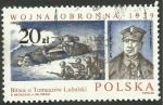 Sellos del Mundo : Europa : Polonia : 2967 - General Antoni Szylling, batalla de tanques