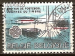 Stamps Belgium -  Año Mundial de las Comunicaciones.