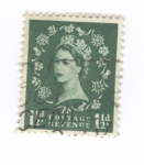 Stamps United Kingdom -  Serie basica. Isabel II