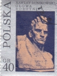 Stamps Poland -  Busto