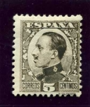 Stamps Europe - Spain -  Alfonso XIII. Tipo Vaquer de Perfil