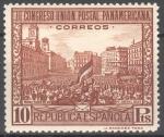 Stamps Spain -  ESPAÑA 613 III CONGRESO DE LA UNION POSTAL PANAMERICANA