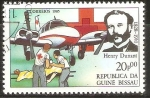 Stamps Africa - Guinea Bissau -  HENRI  DUNANT   FUNDADOR  DE  LA  CRUZ  ROJA
