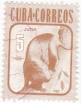 Stamps Cuba -  Jutia