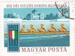 Stamps Hungary -  XVII Competición de Regata