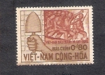 Sellos de Asia - Vietnam -  3er Aniversario de la Revolución