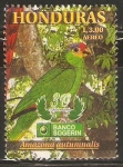 Stamps Honduras -  AVES   EN   PELIGRO   DE   EXTINCIÒN.   AMAZONA   CANICULARIS