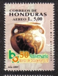 Sellos de America - Honduras -  50 Aniversario Banco de Occidente S.A.