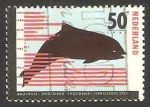 Stamps Netherlands -  1249 - Una marsopa