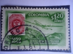 Sellos de America - Colombia -  Centenario del Primer Sello Colombiano 1859-1959