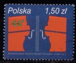 Stamps Poland -  2466- concurso internacional de Violin en Lublin