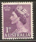 Sellos de Oceania - Australia -  REINA   ELIZABETH   II