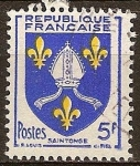 Stamps France -  Escudo de Armas.