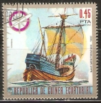 Stamps Equatorial Guinea -  NAVE  MEDITERRÀNEA   1350