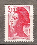 Stamps France -  Liberte de Gandon (263)