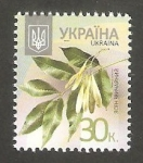 Stamps Ukraine -  Milésima de 2013 II, Flor fraxinus  excelsior