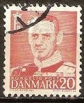 Stamps Denmark -  El rey Federico IX.