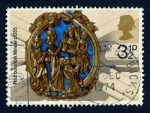 Stamps United Kingdom -  1974 Navidad. Ornamentos y relieves de bóvedas - Ybert:742