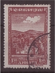 Stamps Serbia -  serie- Iglesias