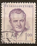 Stamps Czechoslovakia -  Presidente Klement Gottwald.