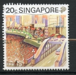 Stamps Singapore -  varios