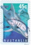 Stamps Australia -  Delfines