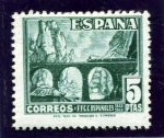 Stamps Spain -  Centenario del Ferrocarril. Desfiladero de Pancorbo