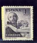 Stamps Spain -  IV Centenario de la Muerte de San Juan de Dios