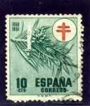 Stamps Spain -  Pro Tuberculosos