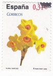 Stamps Spain -  FLORA- Narciso  (7)