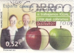 Stamps Spain -  DÍA INTERNACIONAL DE LA IGUALDAD SALARIAL  (7)