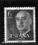 Stamps Spain -  General Franco