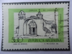 Sellos de America - Argentina -  Capilla de Candonga - Córdoba