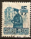 Stamps Mexico -  Cartero.