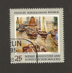 Stamps Germany -  Muestra pintura rusa y soviética