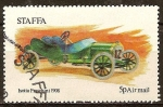 Stamps United Kingdom -   Isotta Fraschini 1908 STAFFA-Escocia.