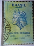 Sellos del Mundo : America : Brazil : Tarifa Postal  Internacional