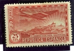 Stamps Spain -  III Congreso de la Union Postal Panamericana. Vista del Oeste de Madrid