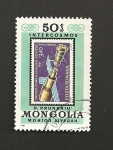 Stamps Mongolia -  Estación espacial soviética