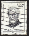 Stamps Argentina -  Guillermo Brown