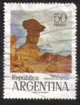 Sellos de America - Argentina -  Valle de La Luna 