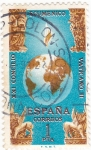 Stamps Spain -  XXV Congreso Vaticano  (8)