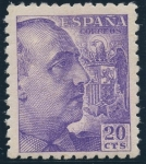 Sellos del Mundo : Europa : Espaa : ESPAÑA 922 GENERAL FRANCO Y ESCUDO DE ESPAÑA