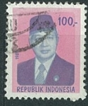 Stamps Indonesia -  Presidente Suharto - 100