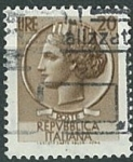 Stamps Italy -  Moneda de Siracusa - 20