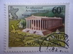 Stamps Hungary -  Templo de Artemisa