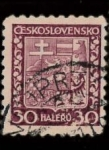 Sellos de Europa - Checoslovaquia -  escudo