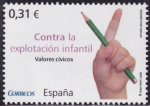 Stamps Spain -  Valores civicos